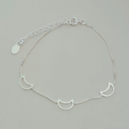 Pulseira 3 Luas Vazadas