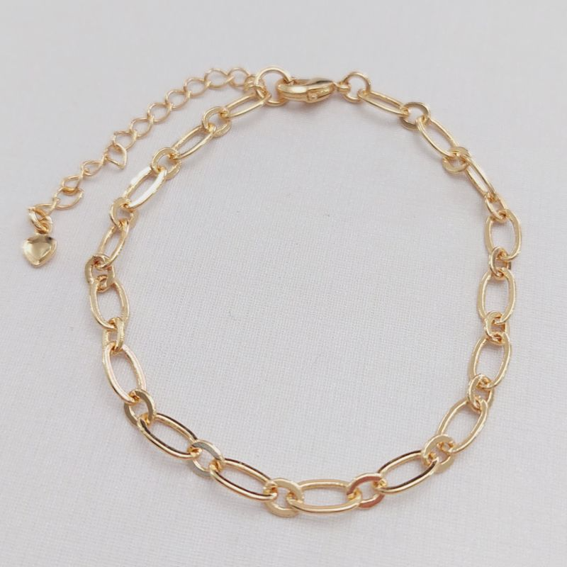 Pulseira Elos Ovais Pequenos