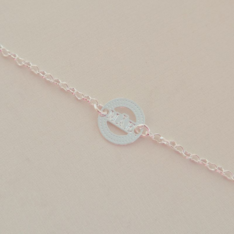 Pulseira Elo Mini Coraçãozinho - Placa Mãe