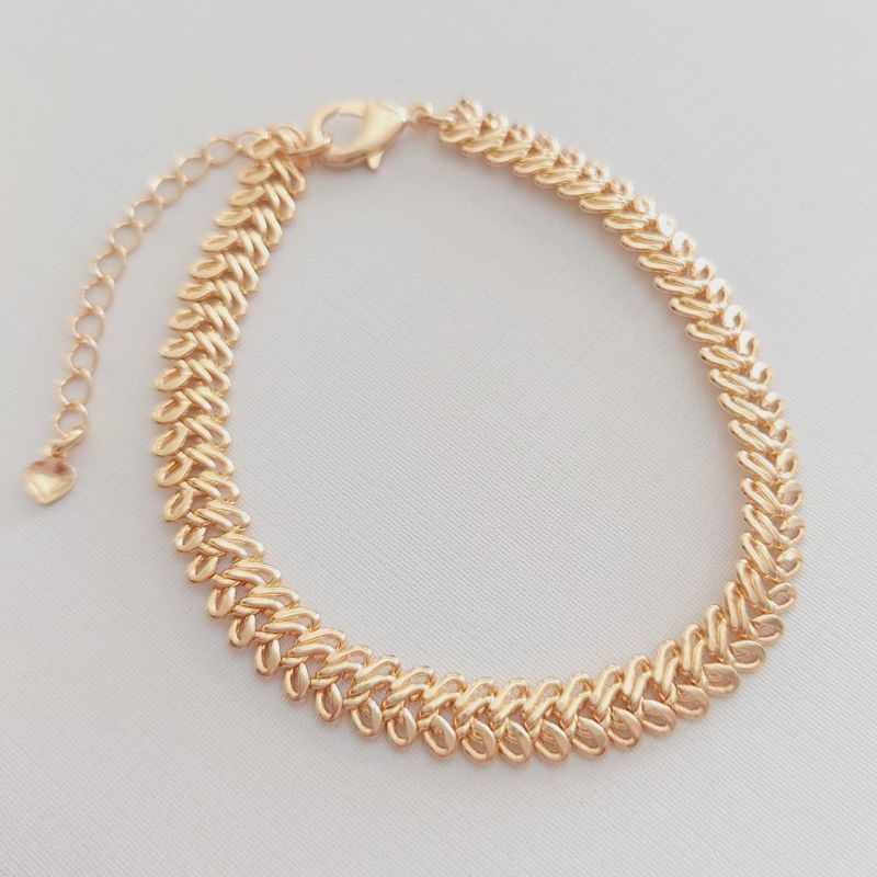 Pulseira Malha Lacraia